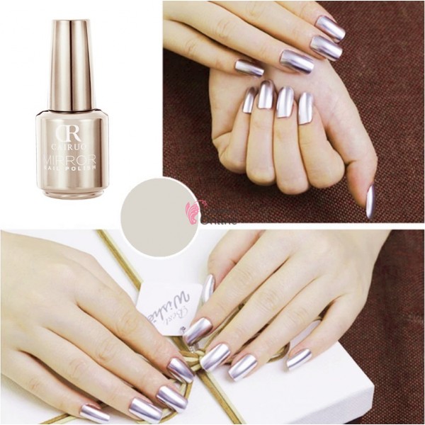 Lac de unghii Metalizat Cairuo de 18 ml Cod 08 - Light Coffee